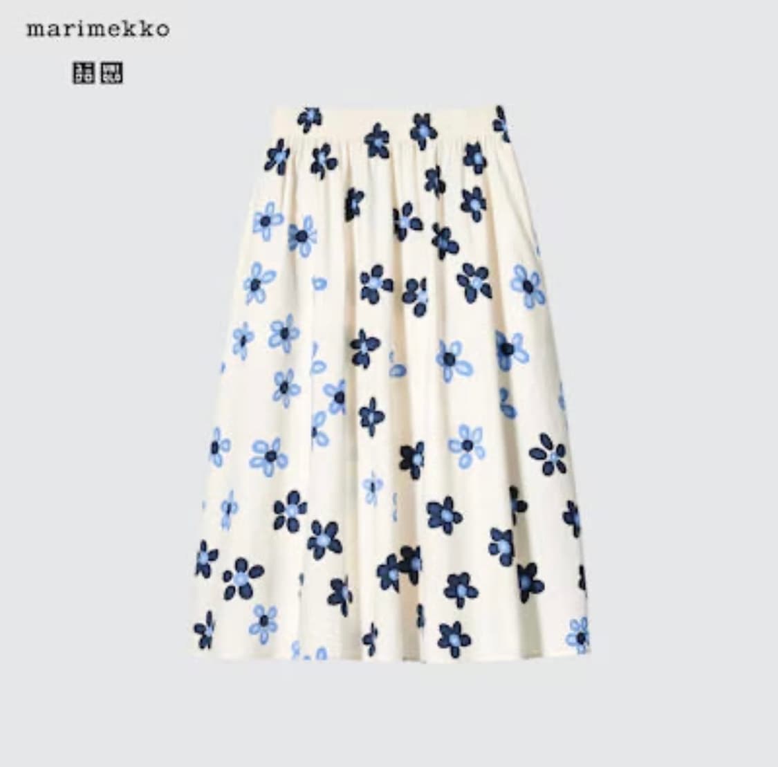 유니클로 마리메꼬 콜라보 스커트 상품이미지1