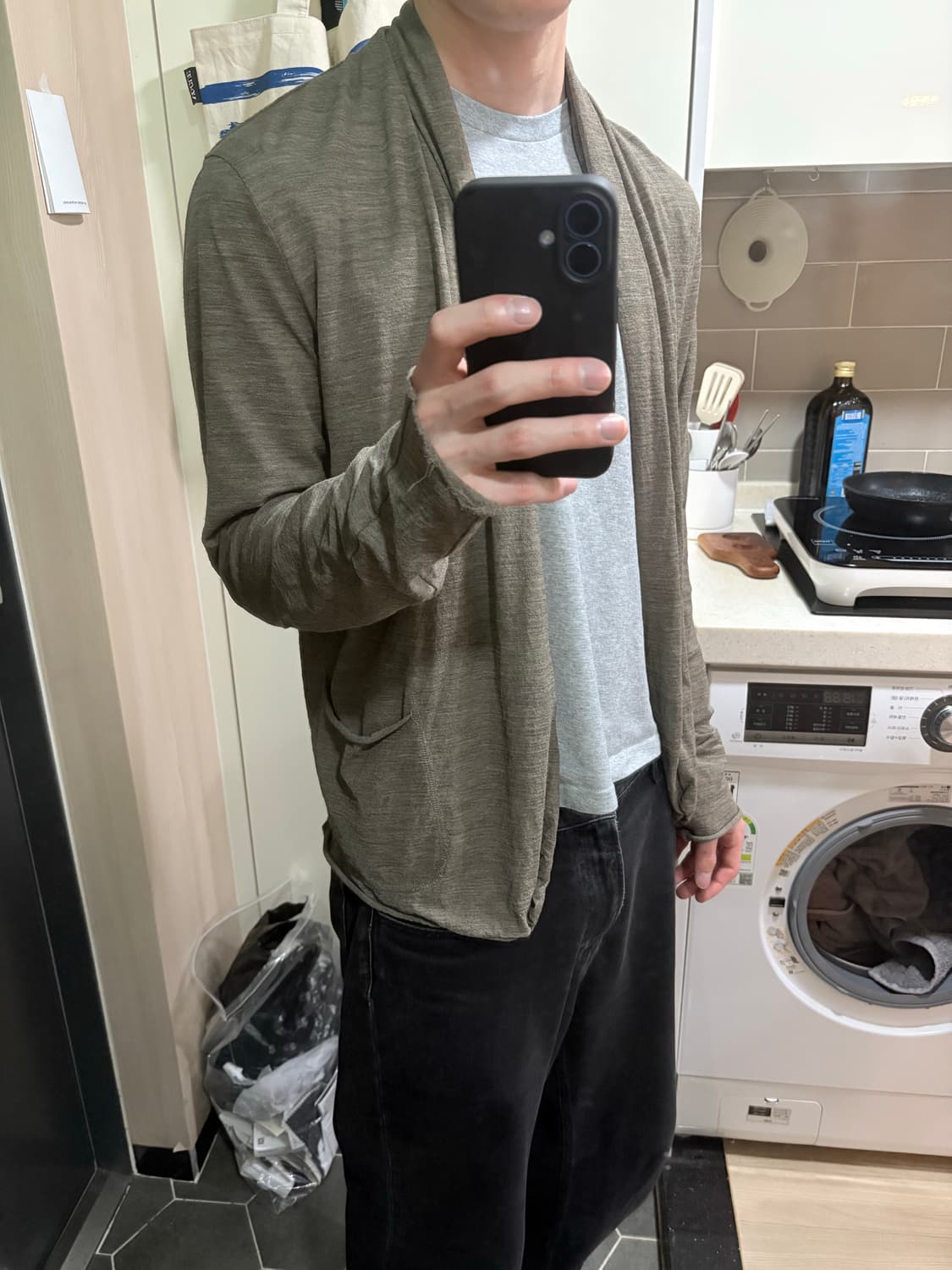 kolor 아티잔 무드 가디건 상품이미지2