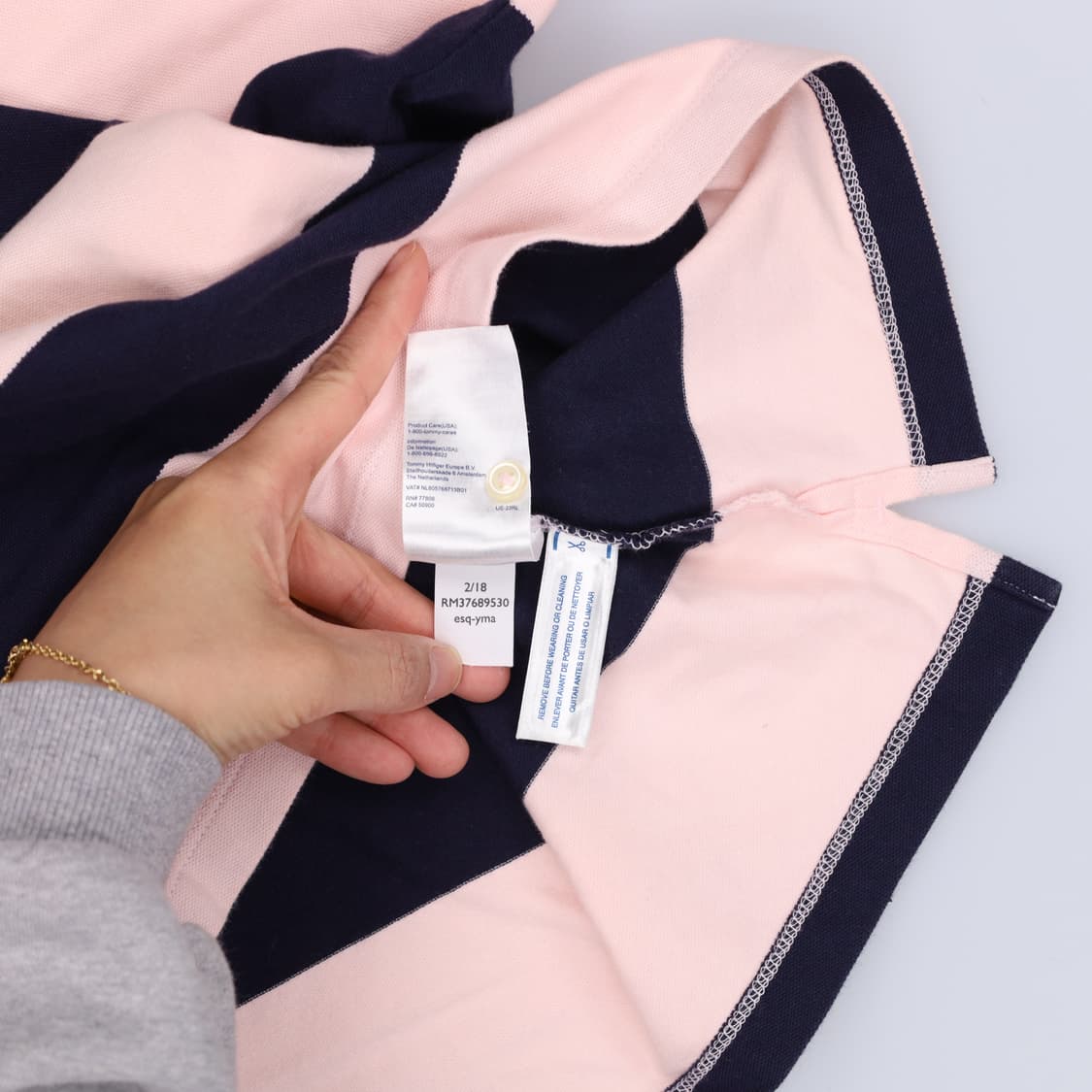 M 타미힐피거 여성 PK셔츠 0414H1 상품이미지4