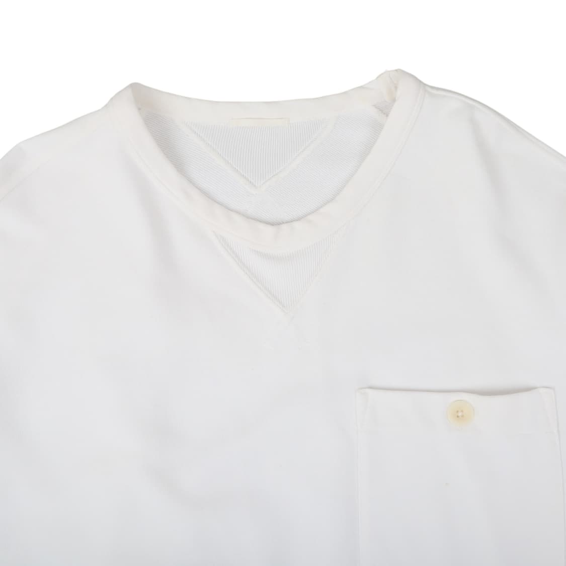 Ten C 텐씨 화이트 포켓 스웻셔츠 상품이미지2