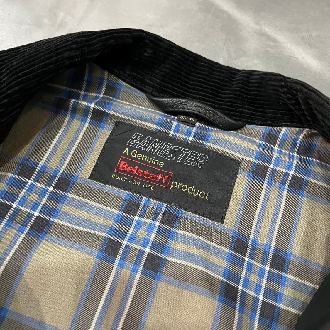  벨스타프 갱스터 레더 바이커 자켓 y15726 상품이미지7