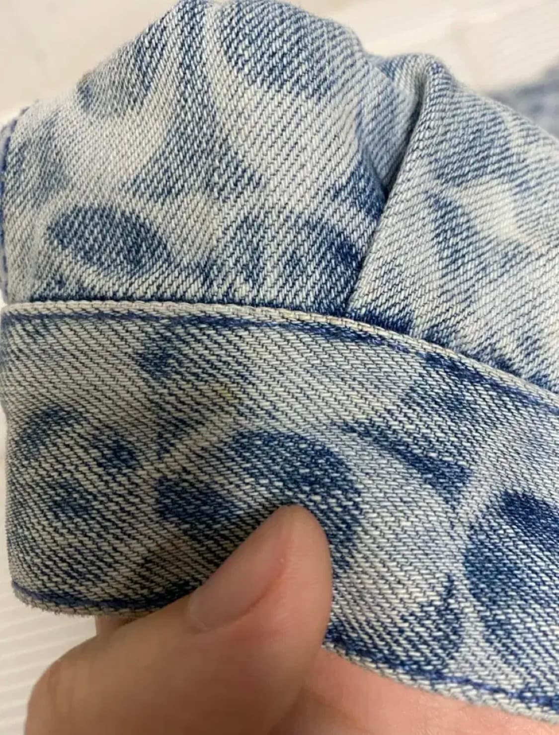 코치 시그니쳐 데님자켓 트러커 청자켓 L 상품이미지8