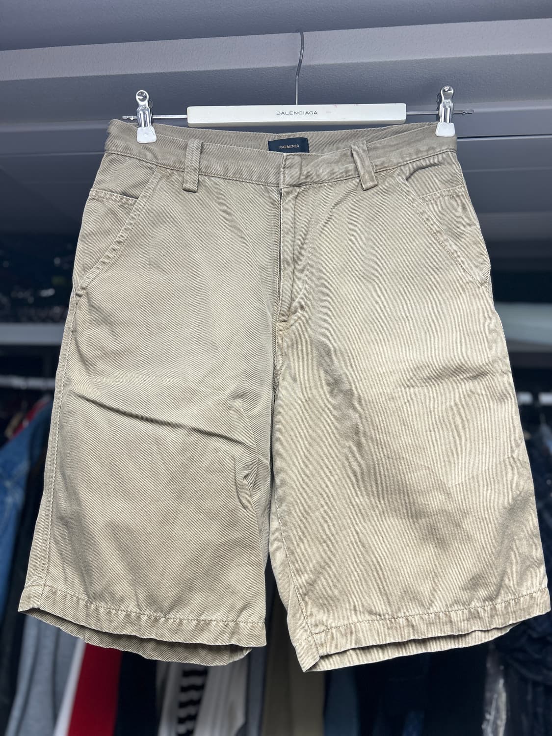 언더커버 noise music laboratories 베이지 쇼츠 2 상품이미지2