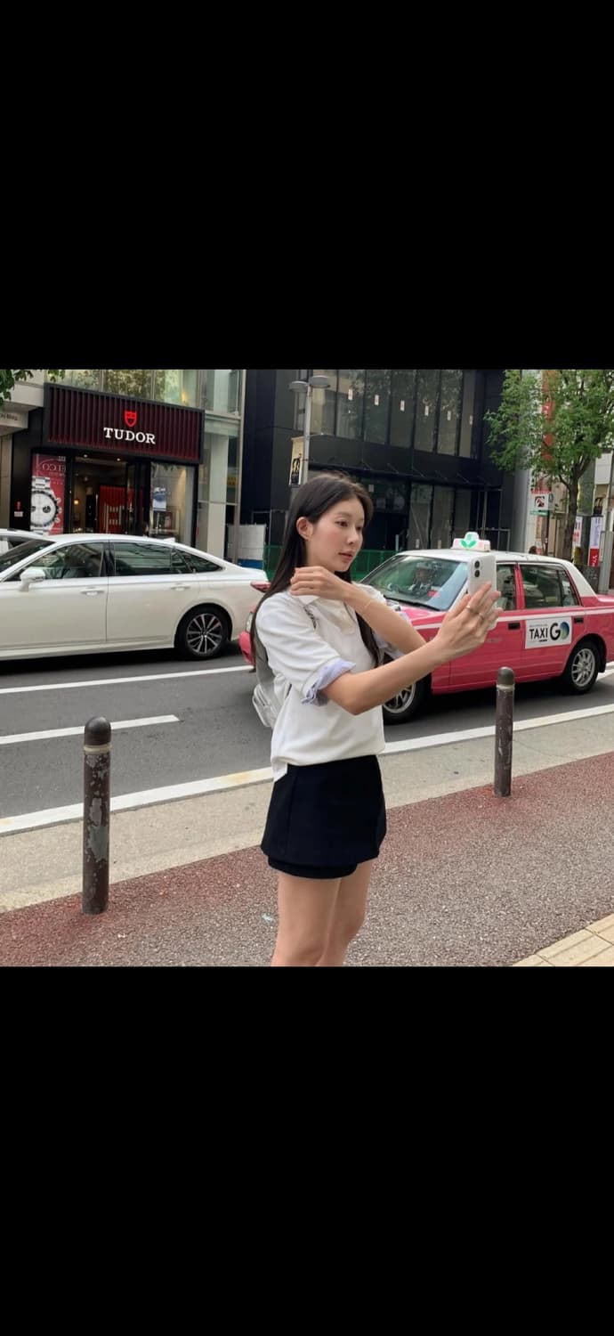 릴리코츠 포니스커트 블랙S 상품이미지5