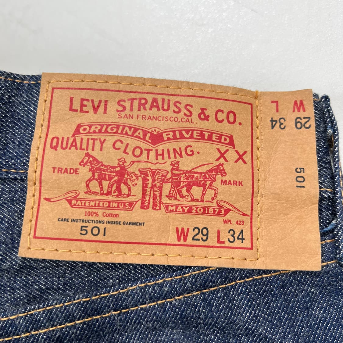 리바이스 501 셀비지 팬츠 상품이미지6