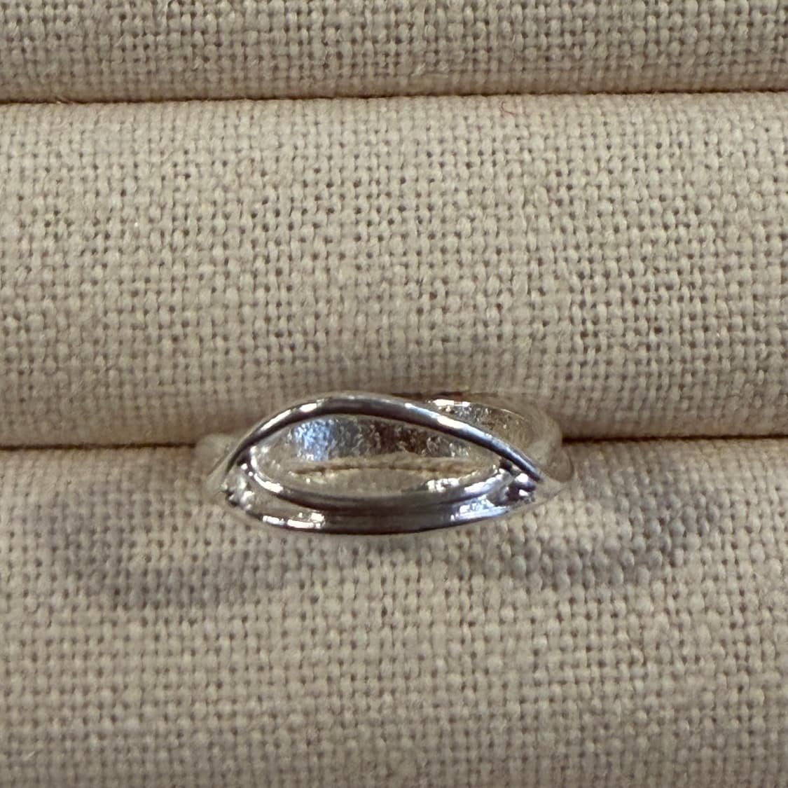 새상품 여성 신주 은도금 공간 반지 상품이미지6