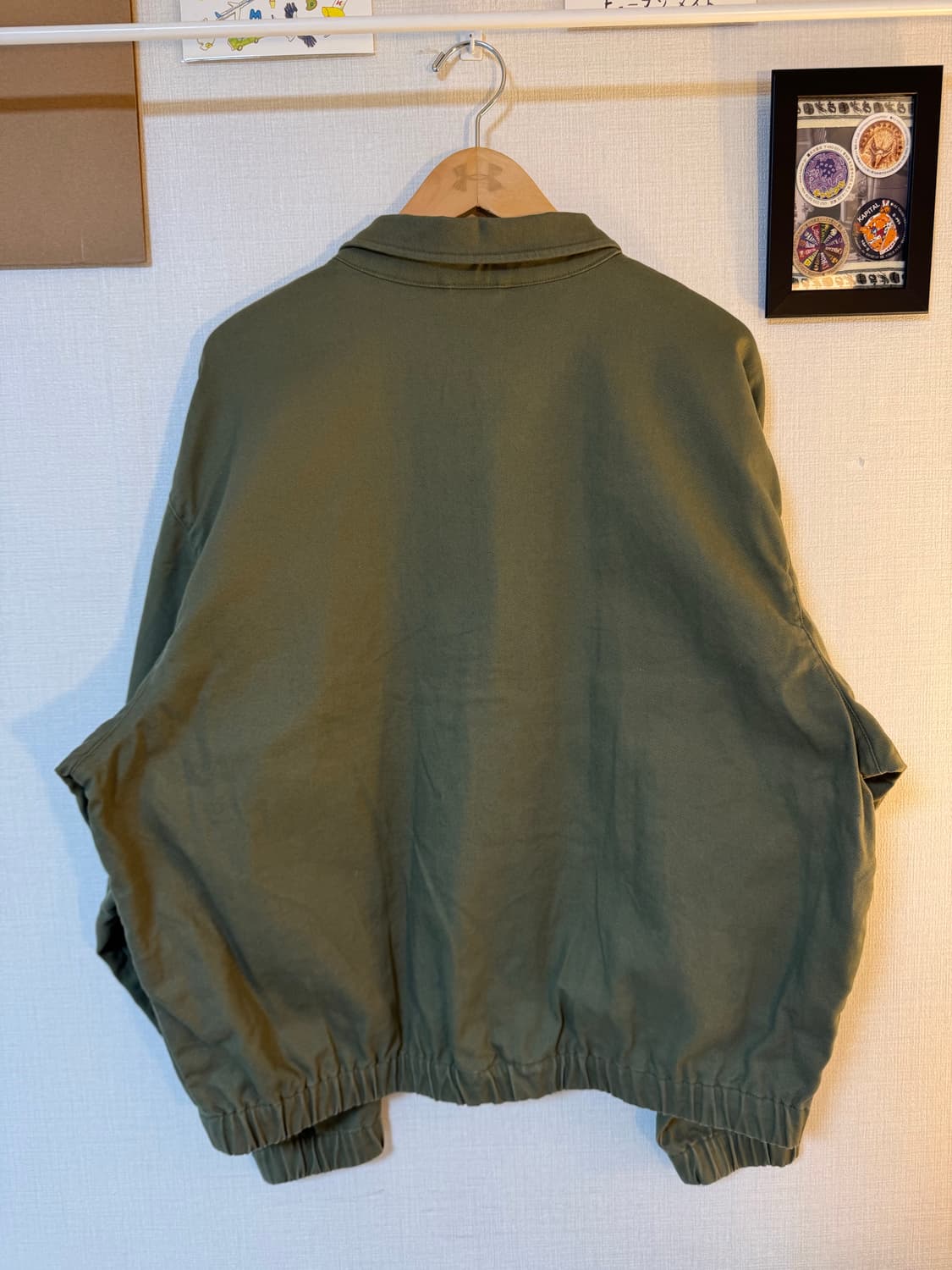 [XL]나이키 SB 경량 스케이트보딩 자켓 올리브 상품이미지2