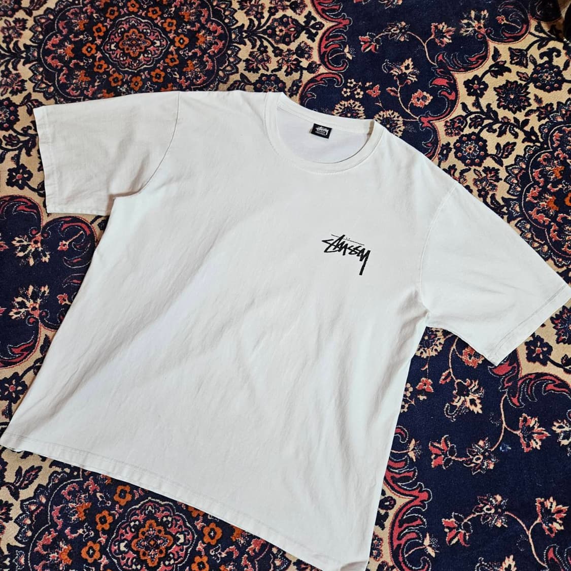 스투시(STUSSY) 퍼지 다이스 반팔 티셔츠 2XLsize 상품이미지5
