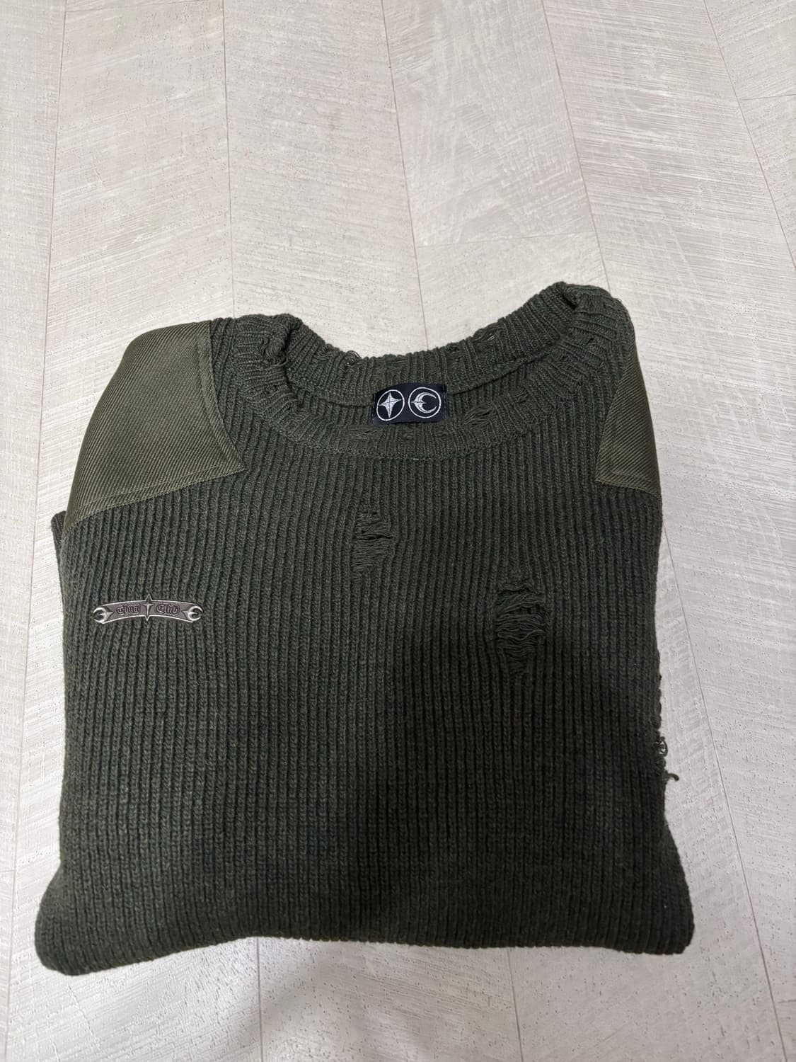 떠그클럽 니트 2사이즈 상품이미지5