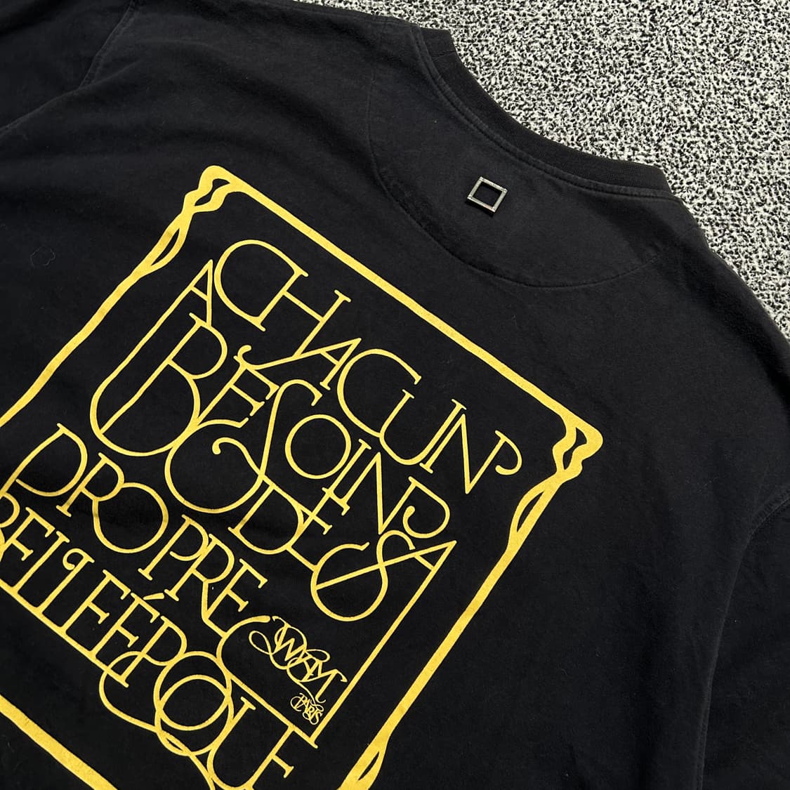 우영미(Wooyoungmi)헤비코튼 절게 반팔티 상품이미지9