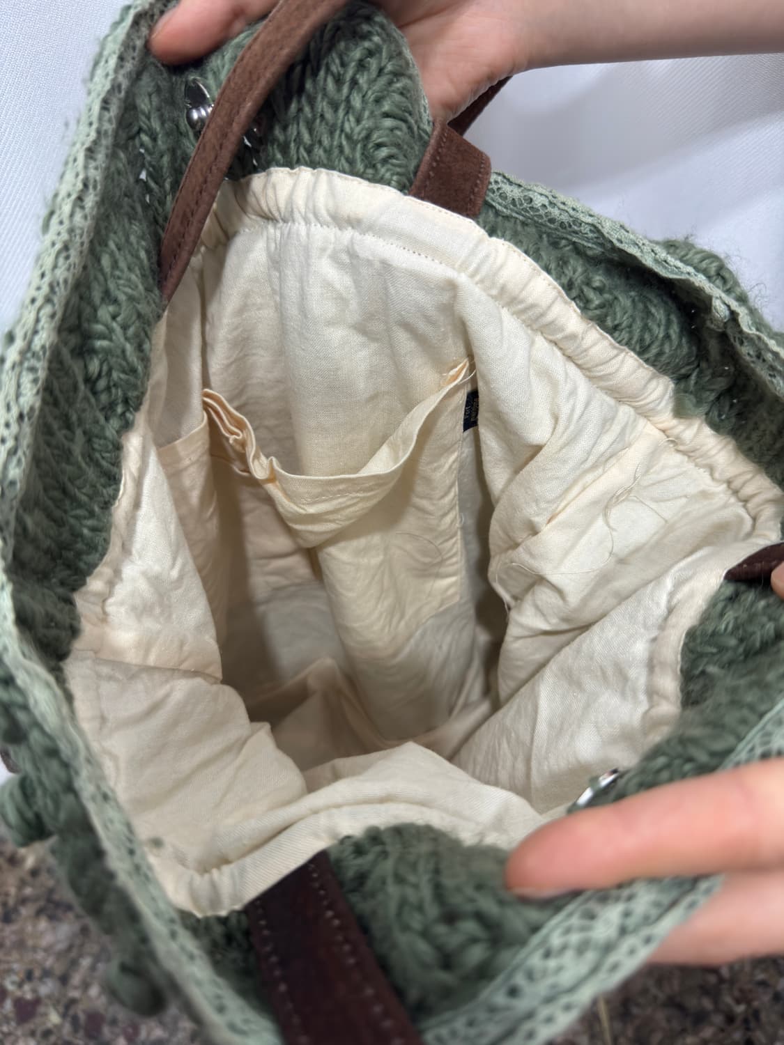 mori knit string bag 상품이미지5