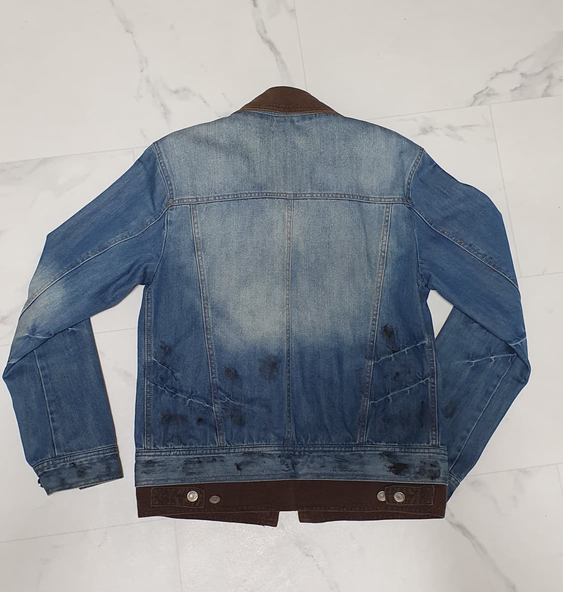 돌체앤가바나 코듀로이 레이어 데님자켓 상품이미지2