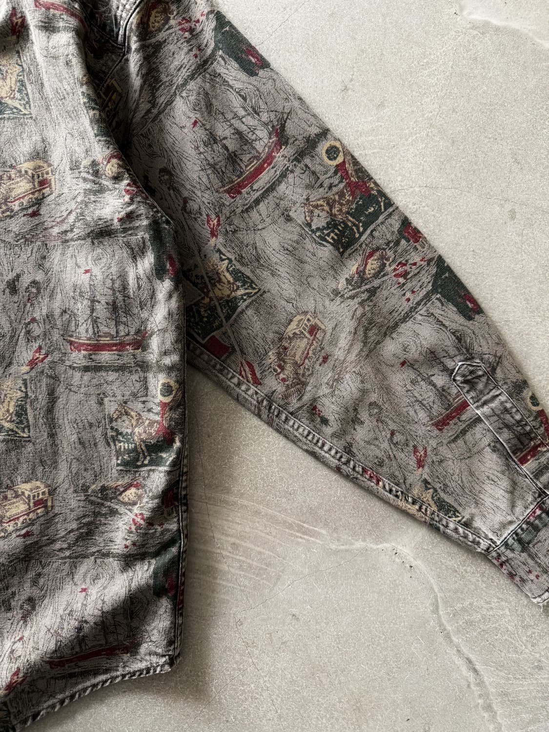 90s Eddie Bauer Scenic Artwork Shirt 상품이미지5