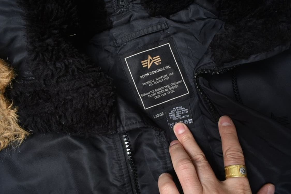 알파인더스트리 스투시 컬러 N2B 파카 L N1085 상품이미지8