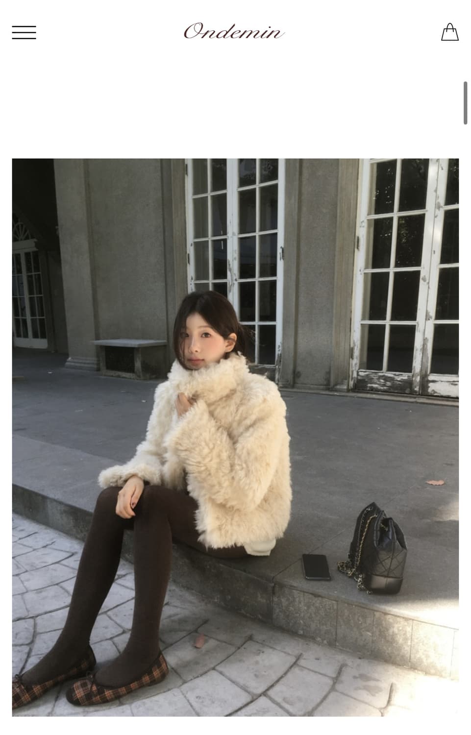 온드민 퍼자켓 상품이미지1