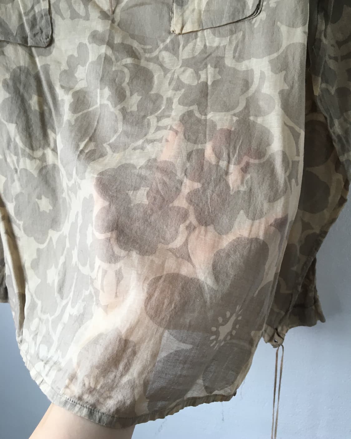 Lace up point ethnic mood top 상품이미지4