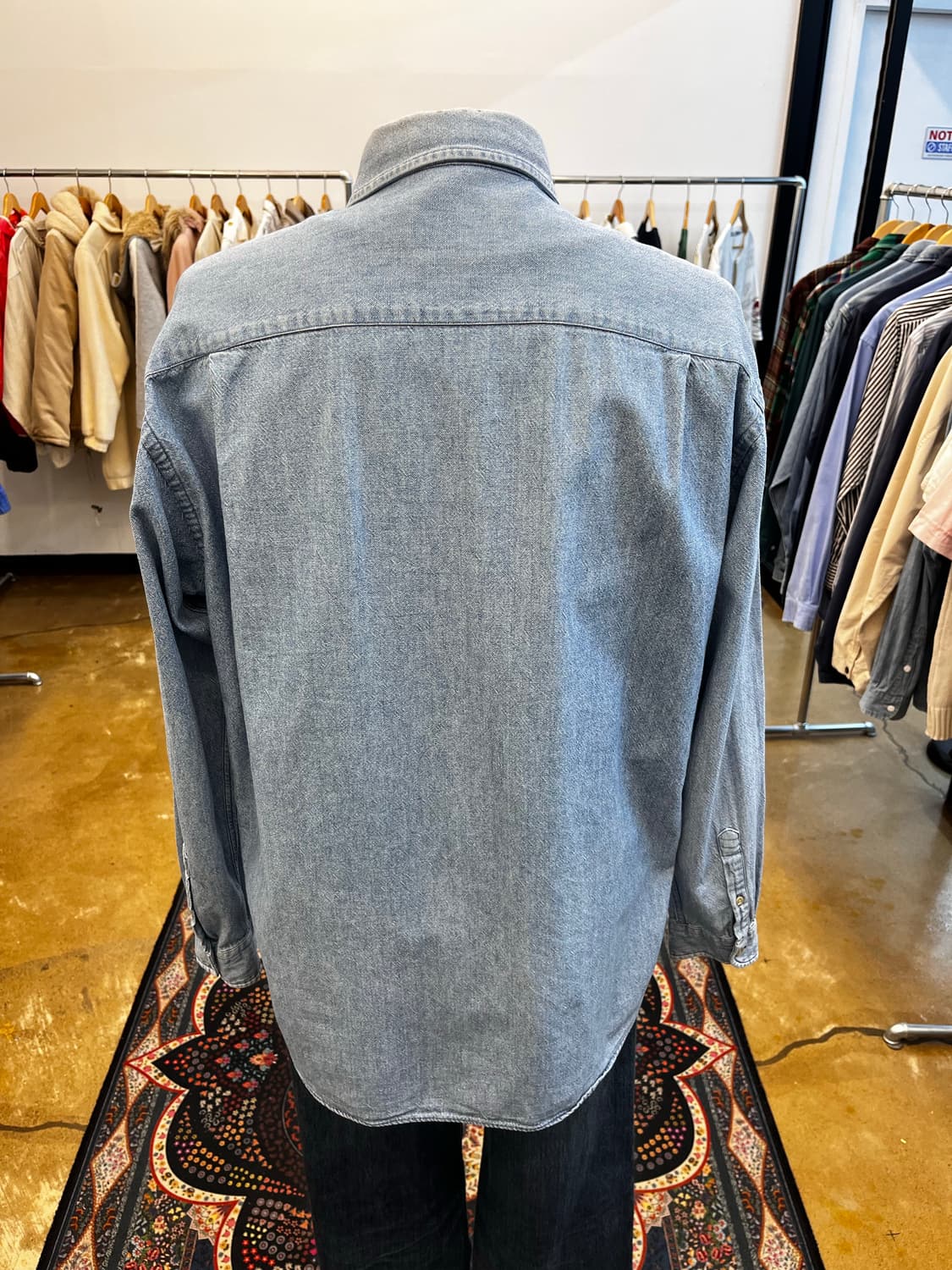 아르마니 익스체인지 데님 셔츠 상품이미지4