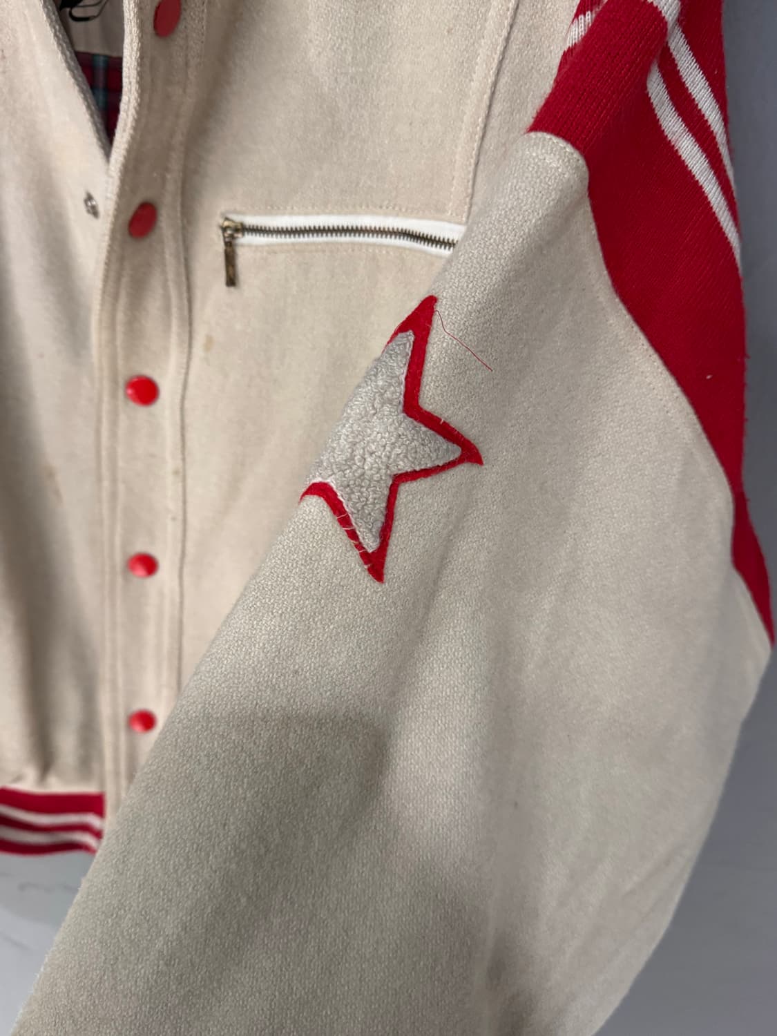 80s 아이스하키 빅토리 울 바시티자켓  상품이미지8