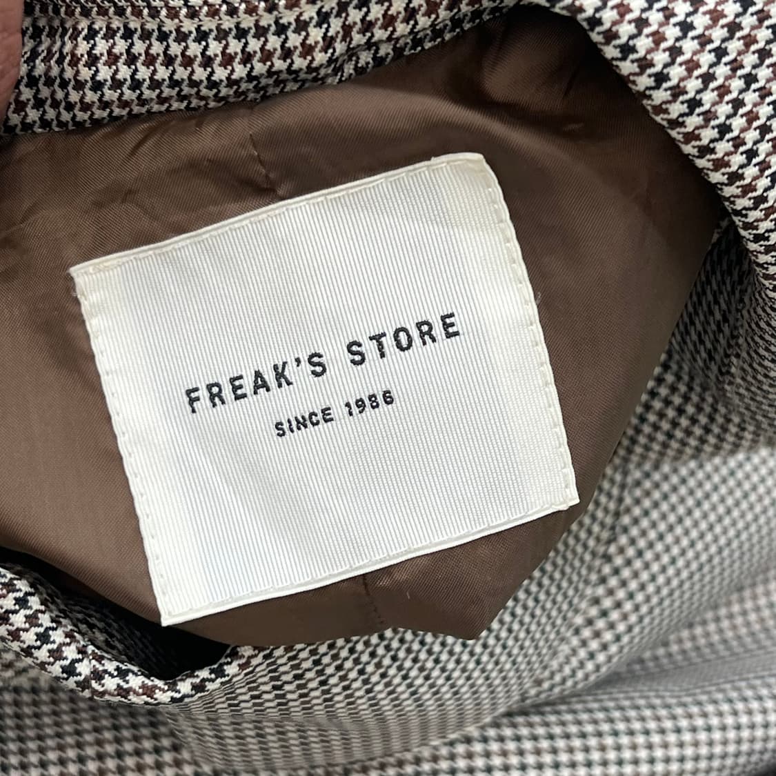 프릭스스토어 체크 더블 블레이저 r3510 상품이미지6