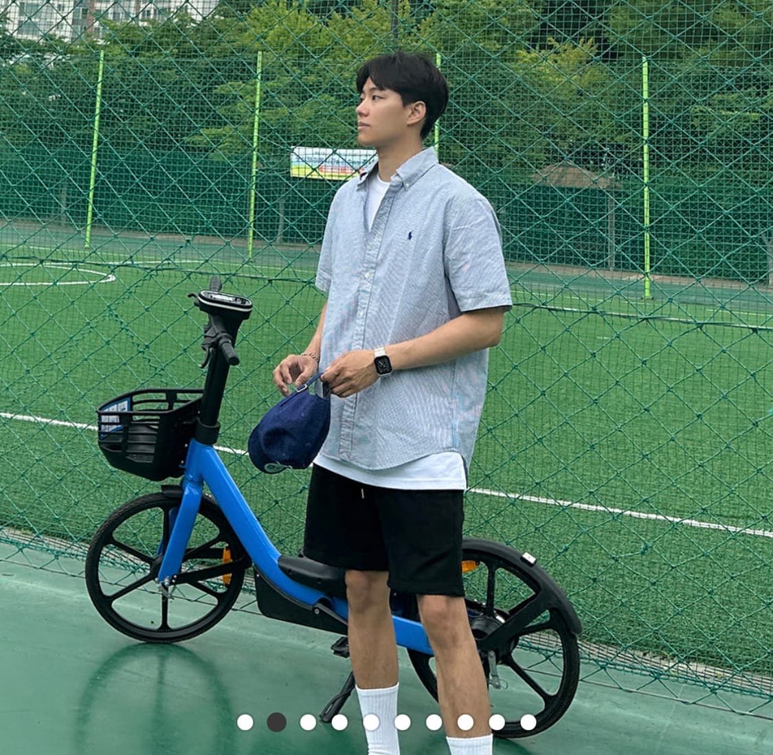 폴로 시어서커 여름반팔 급매 상품이미지1