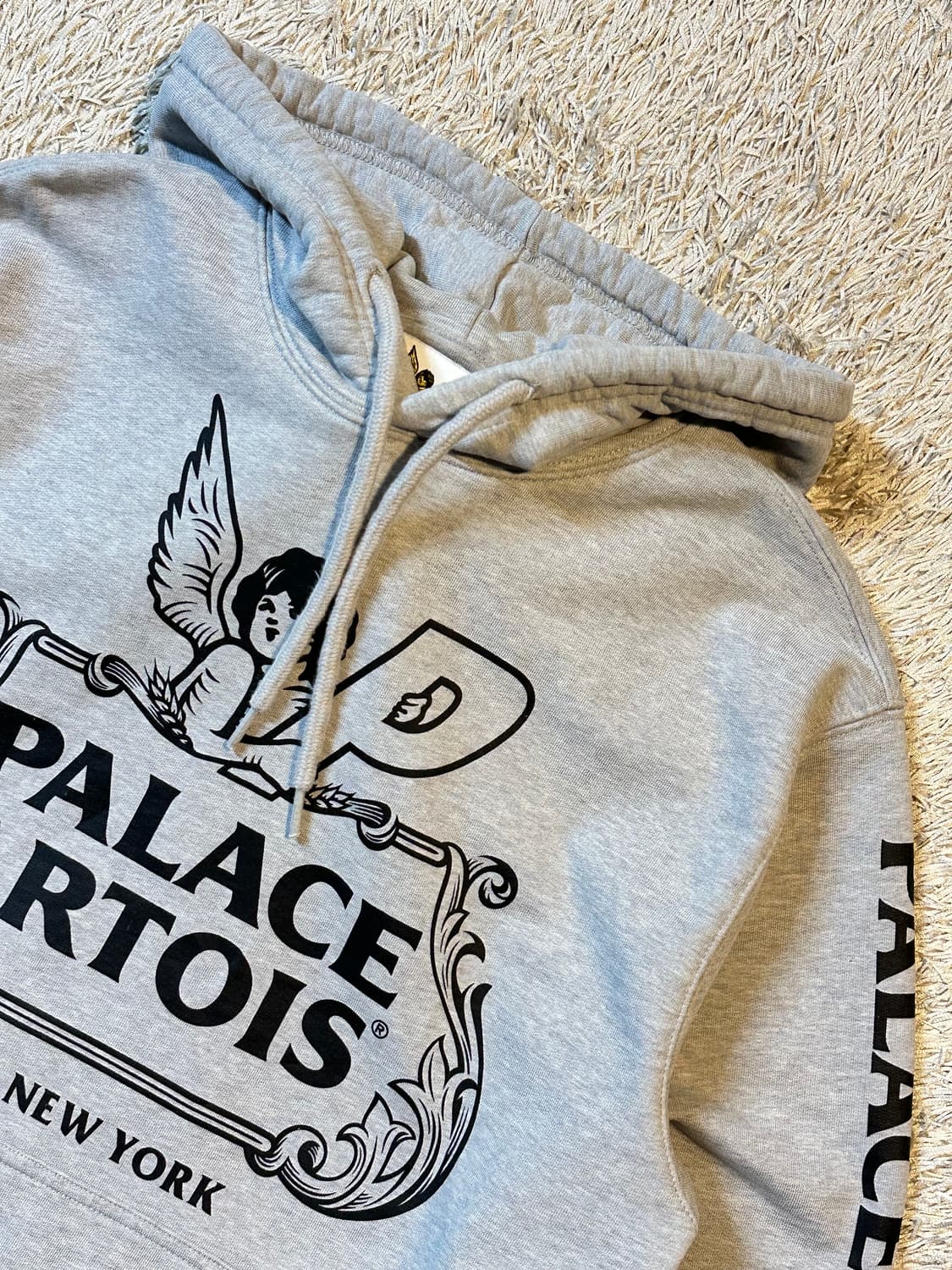희귀) 21FW 팔라스 X 스텔라 아르투아 첼리스 후드티 그레이 상품이미지2