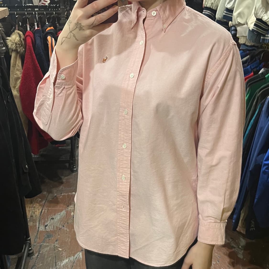 [HI] 폴로 셔츠 핑크 상품이미지4