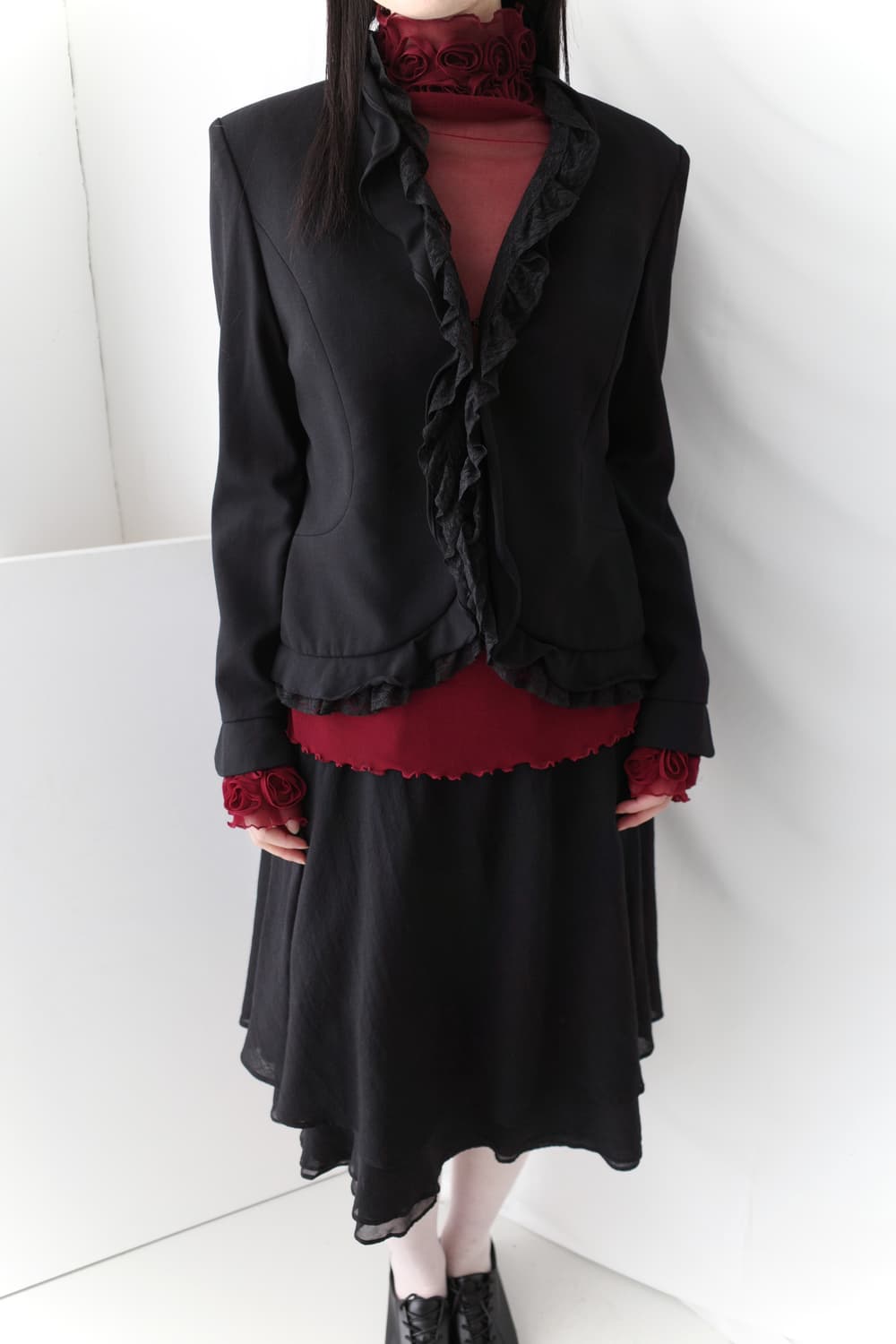 frill lace jacket 상품이미지6