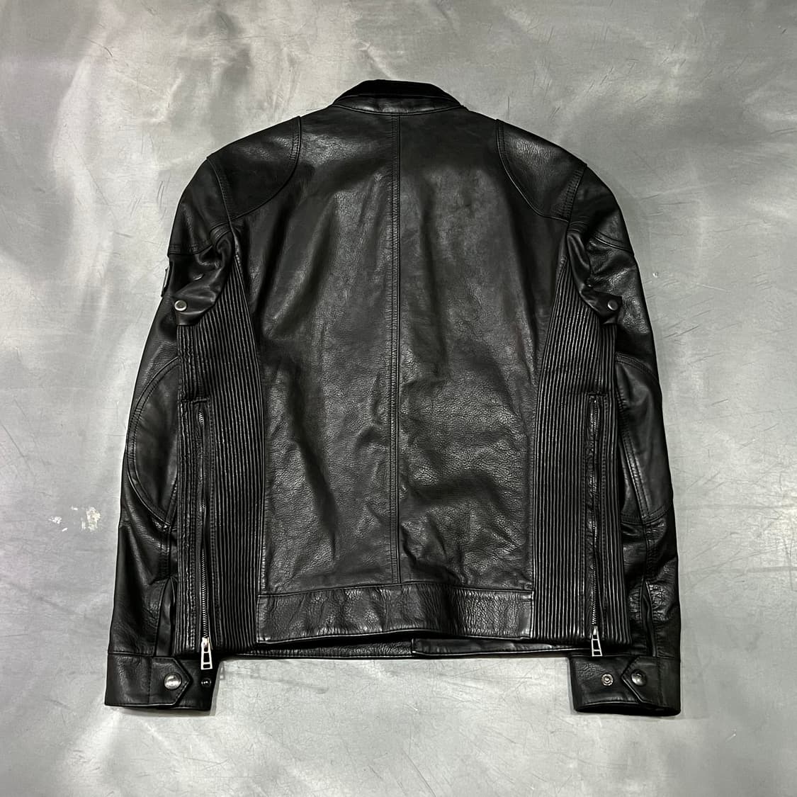  벨스타프 갱스터 레더 바이커 자켓 y15726 상품이미지2