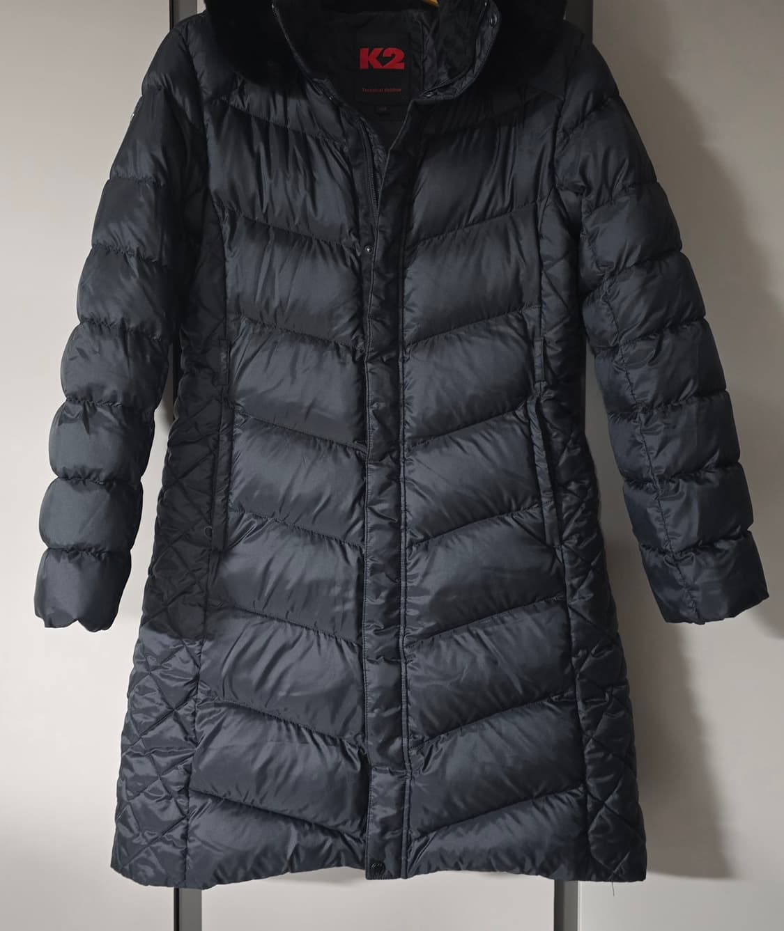 K2 여성 구스다운 롱패딩.  싸이즈105 상품이미지1