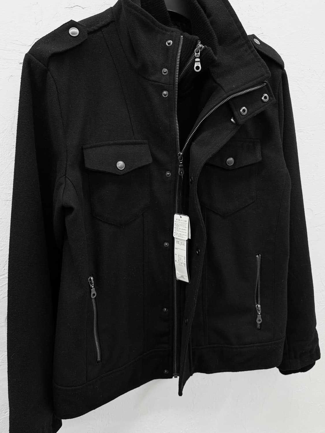 machope 레이어드 집업 자켓 상품이미지6