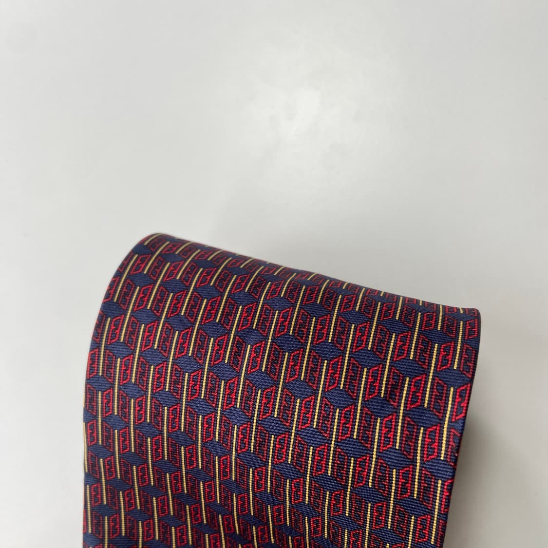 펜디 (FENDI) FF 모노그램 정품 명품 넥타이 상품이미지6