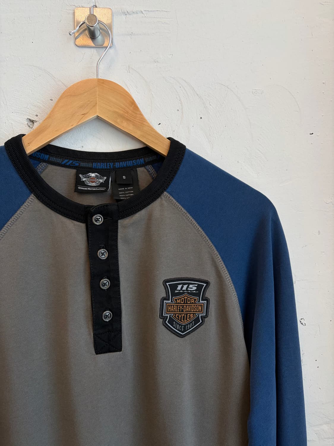 할리 데이비슨 115주년 기념 헨리넥 상품이미지3