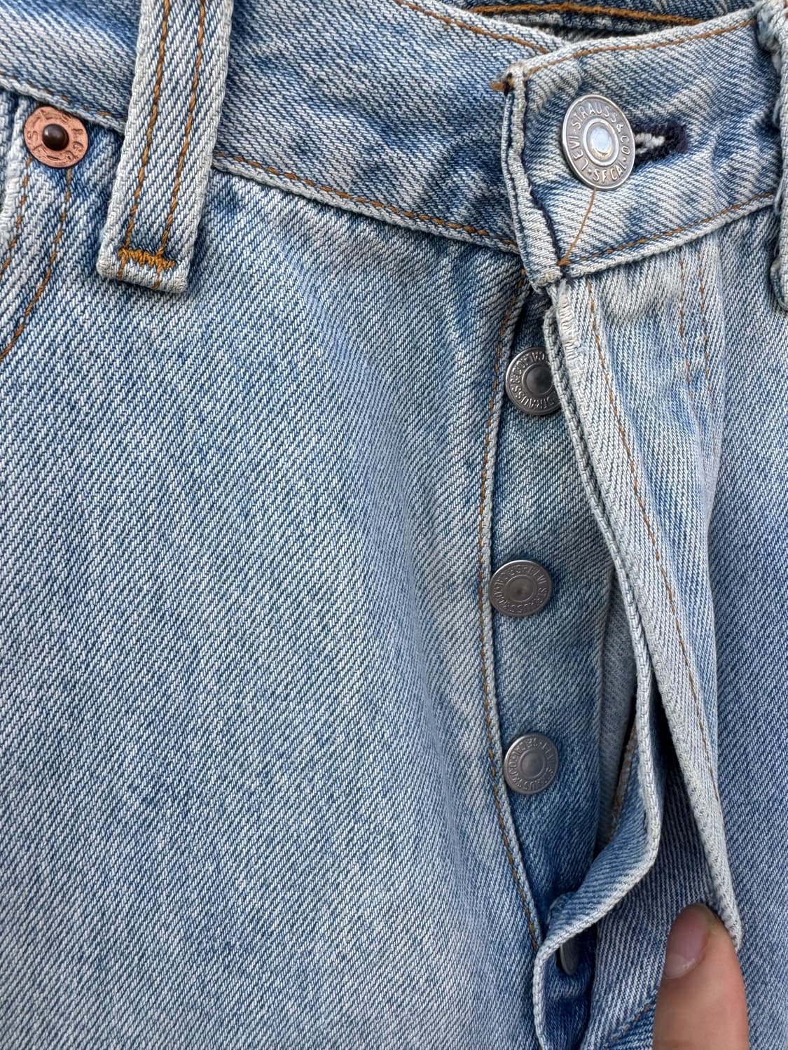 90s 리바이스 빈티지 501 레드탭 usa 데님 팬츠 32 상품이미지5