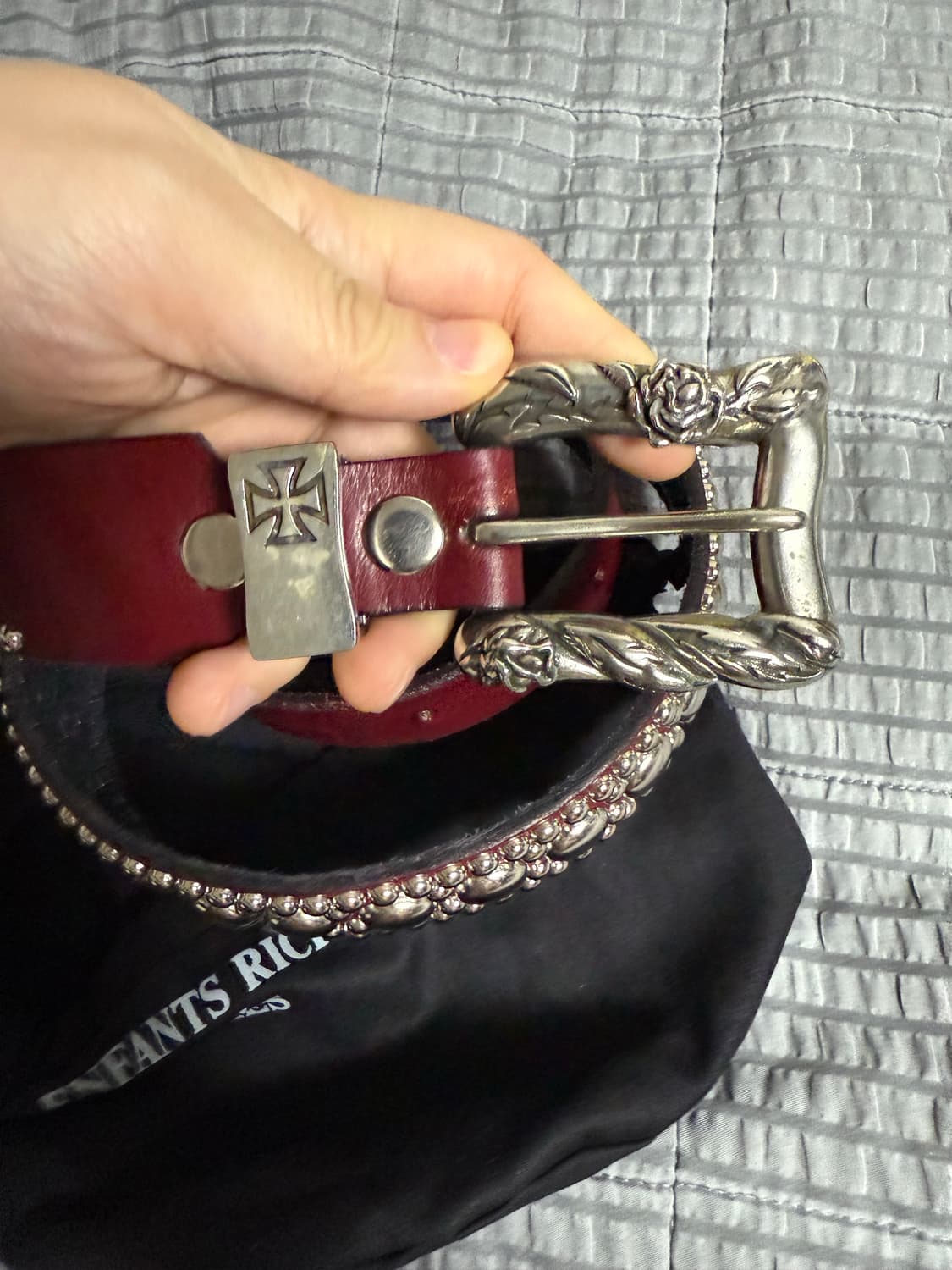 [90] 앙팡 리쉬 데프리메 ERD Goodbye Johnny Belt 상품이미지6