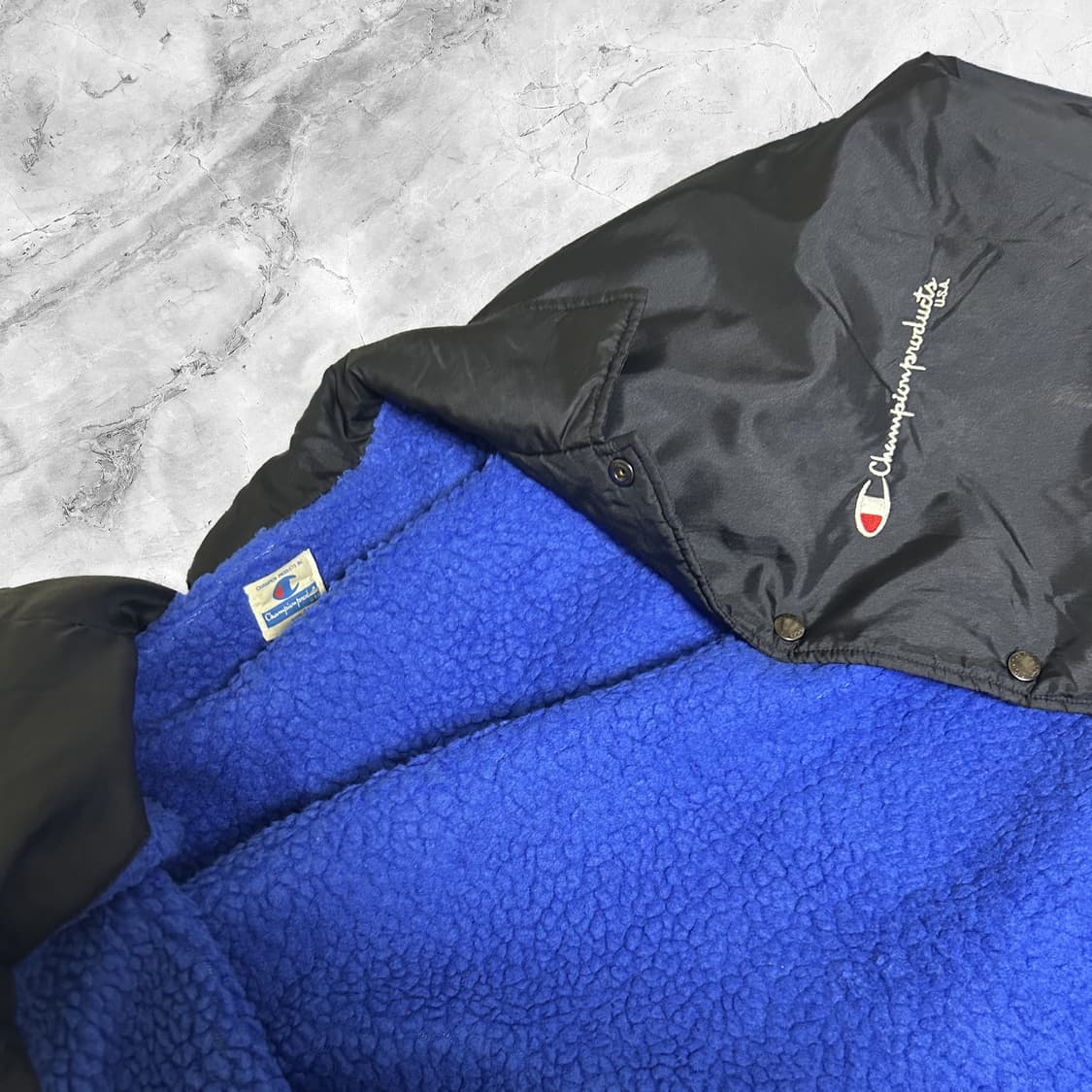 챔피언 블랙 코치 자켓 상품이미지3