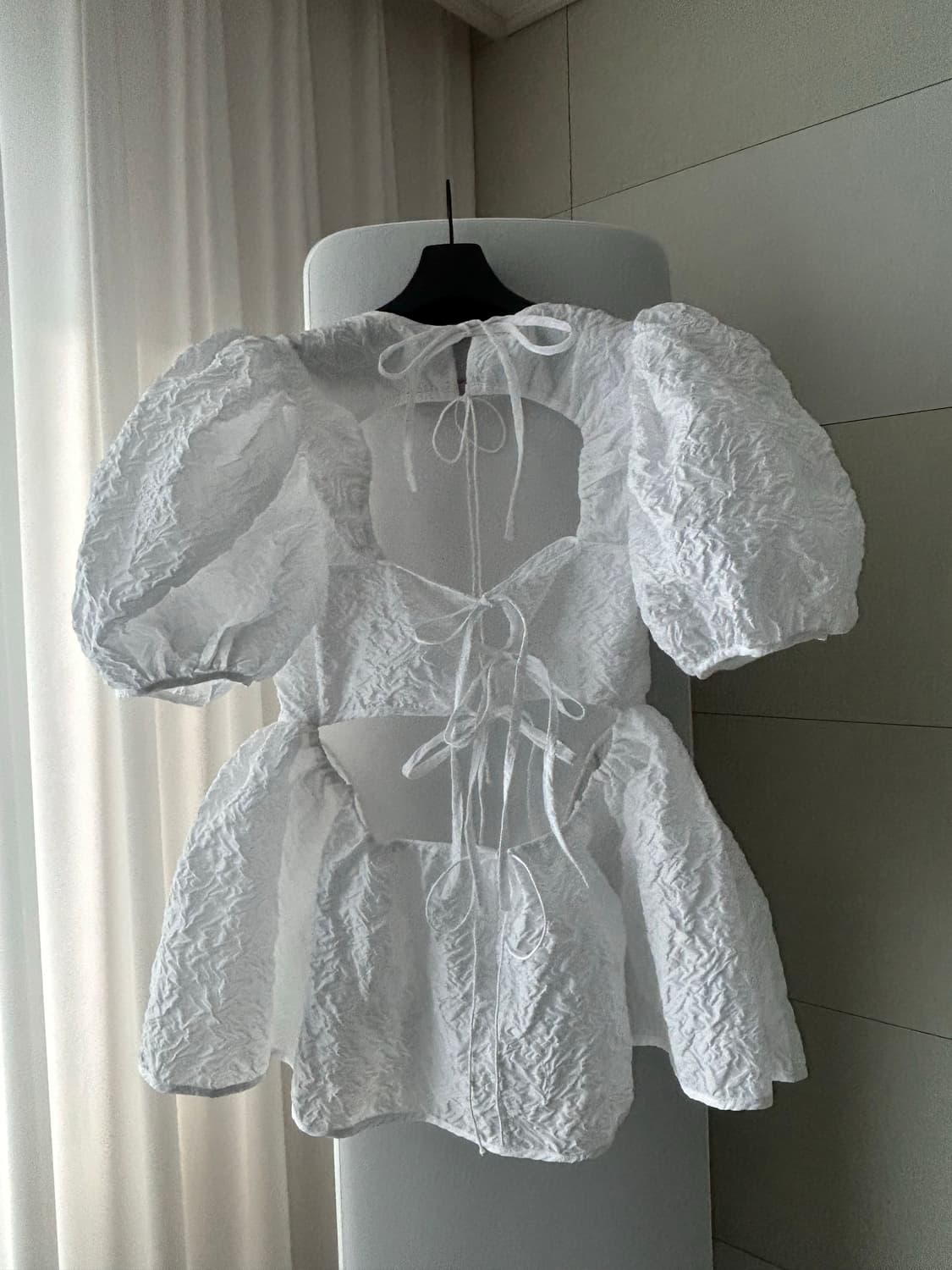 Cecilie Bahnsen Ubah Top (세실리아 반센 우바 탑 블 상품이미지3