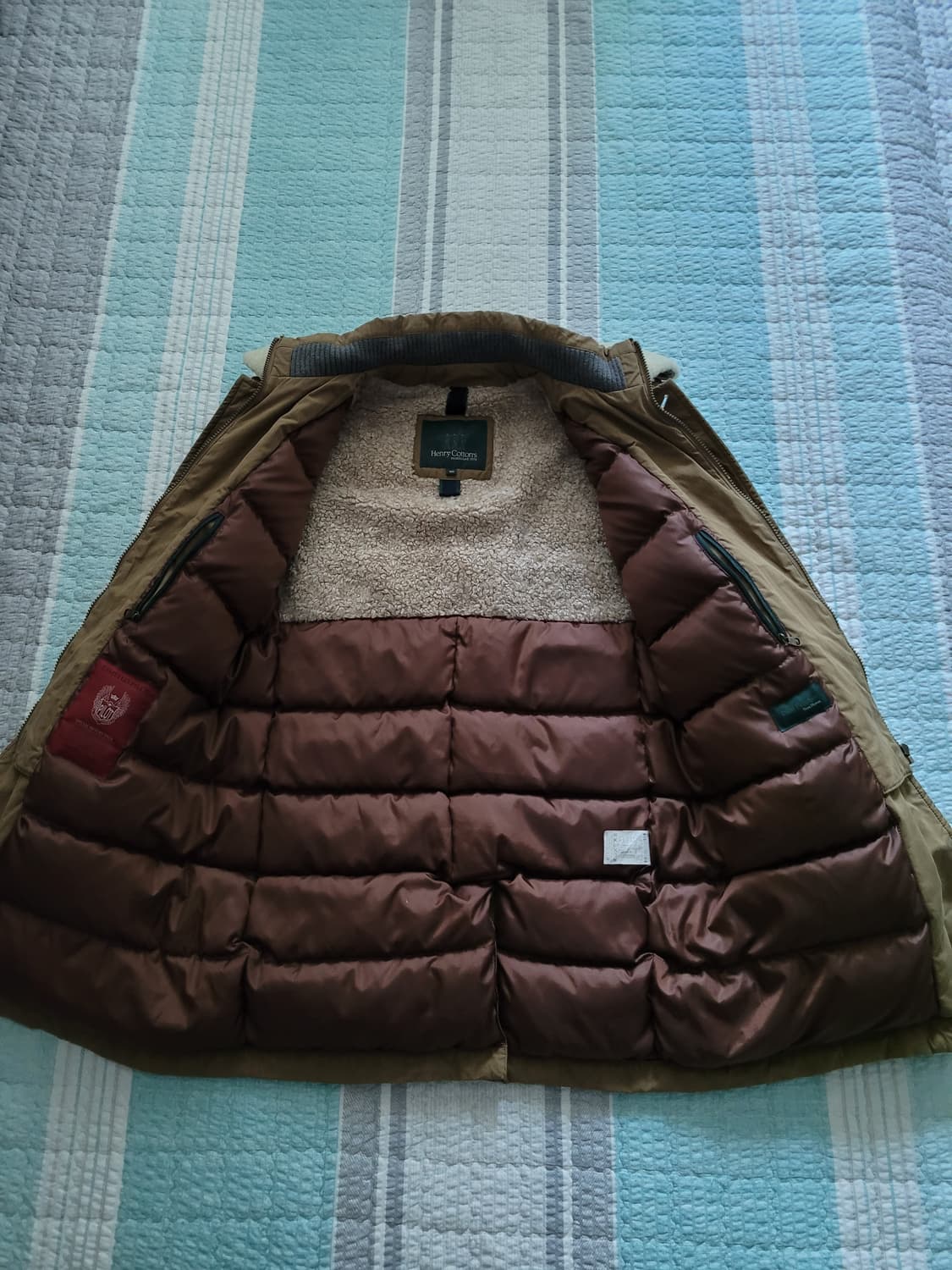 헨리코튼 Henry Cotton 리미티드파일럿 스핏파이어 다운코트 100 상품이미지4