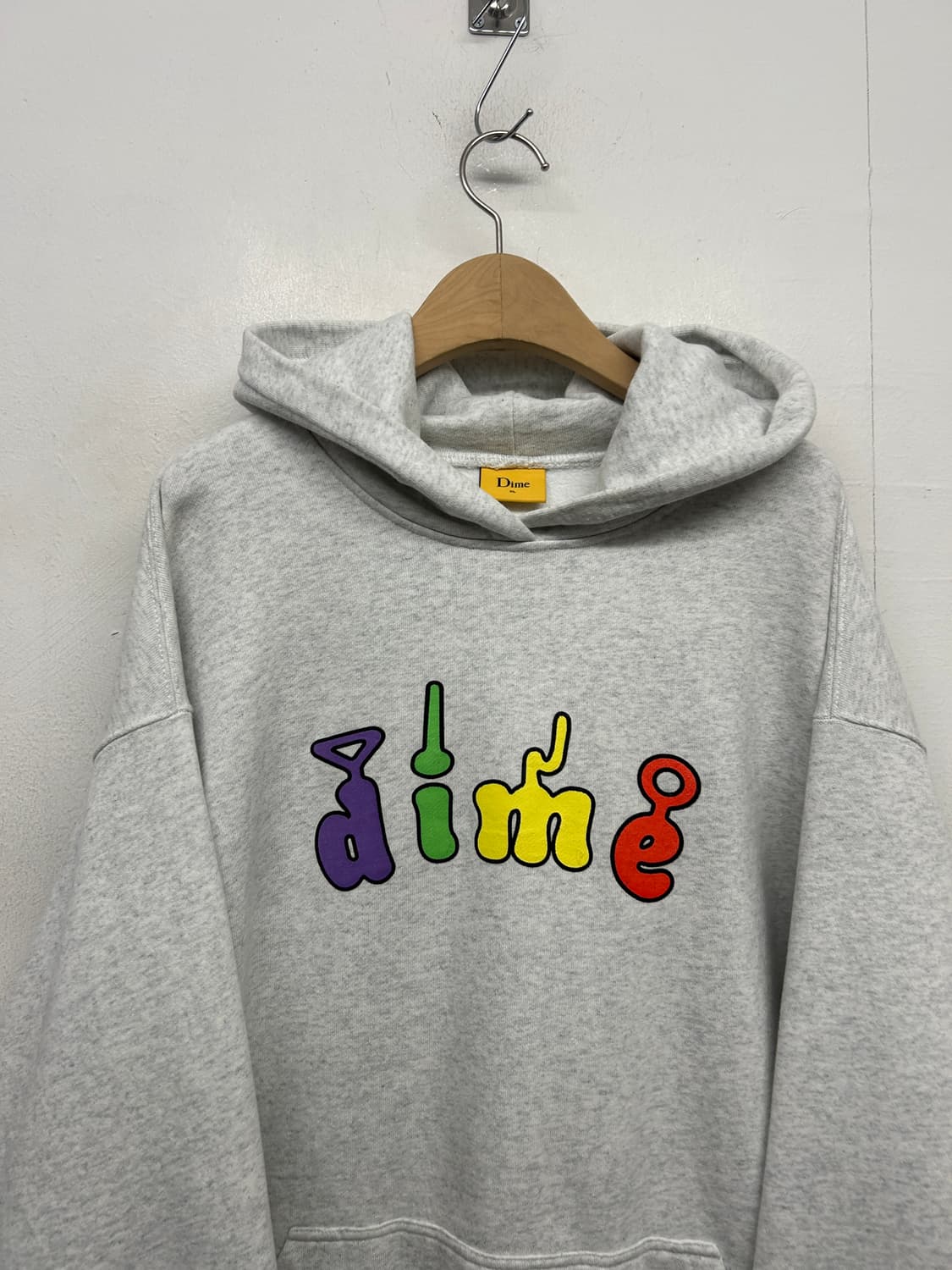 Dime 다임 멜란지컬러 텔레토비 후드티 상품이미지2
