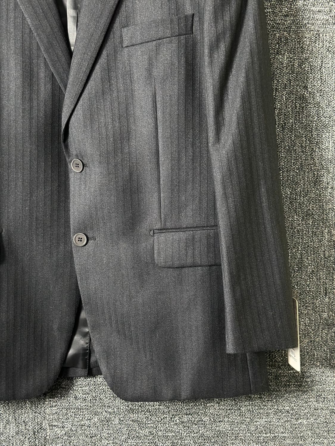 Austin Reed 남성 스트라이프 정장 자켓 사이즈 104 (L~XL 상품이미지4