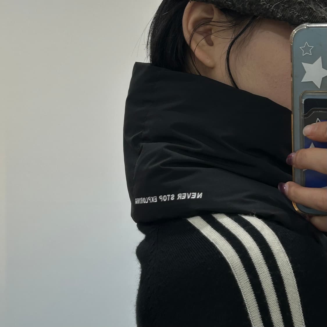 The north face 노스페이스 패딩 목도리 상품이미지2