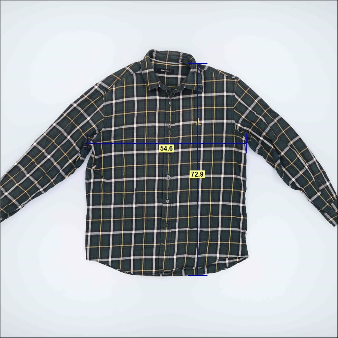 [105] 빈폴 체크 긴팔 셔츠 0106H1 상품이미지5