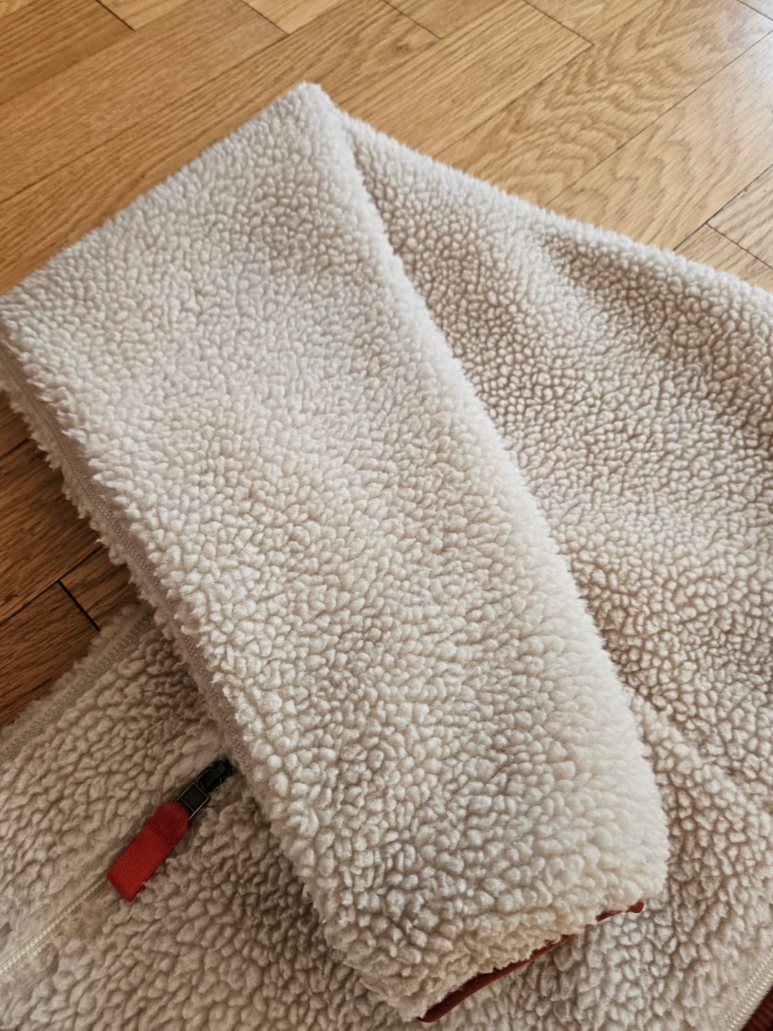 파타고니아 m 100-105  레트로 양털 후리스 플리스  자켓 상품이미지3