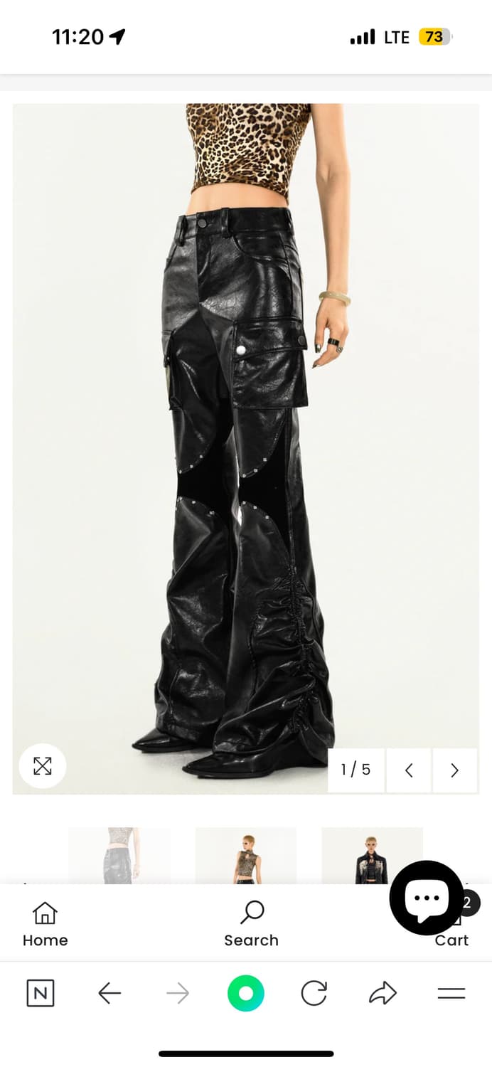 레더바지 상품이미지3