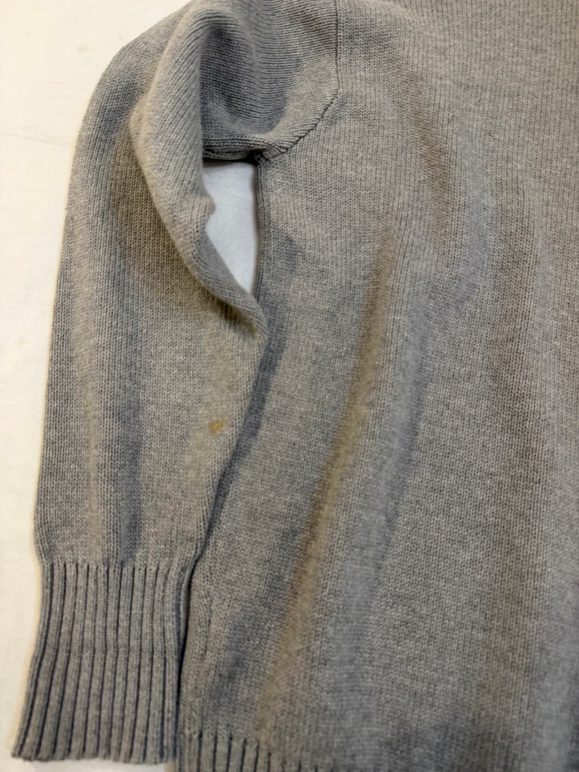 90s 폴로 랄프로렌 코튼 니트 그레이 상품이미지5