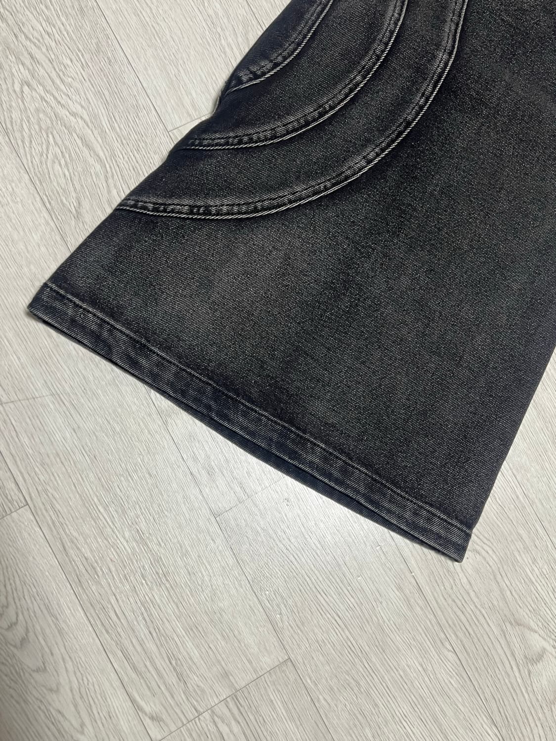 [XL] 노페이스 스튜디오 헤비 웨이브 데님 상품이미지3