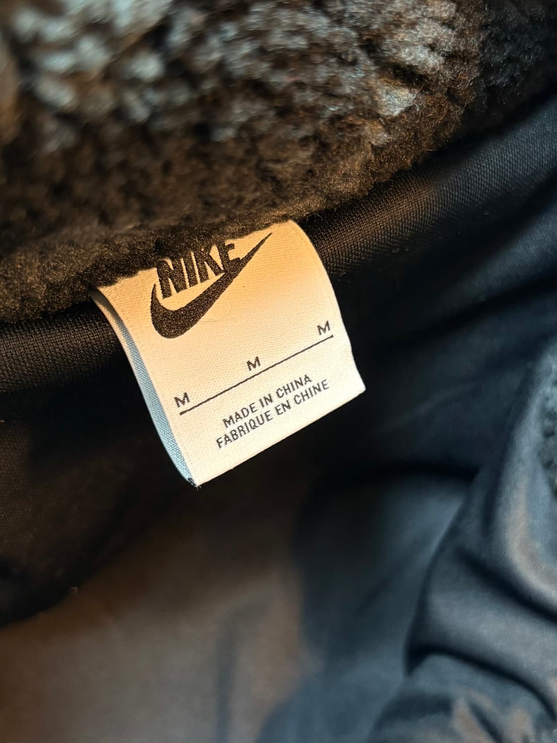 나이키 여성 하이파일 플리스 재킷 HV2071-010 (M사이즈) 상품이미지9