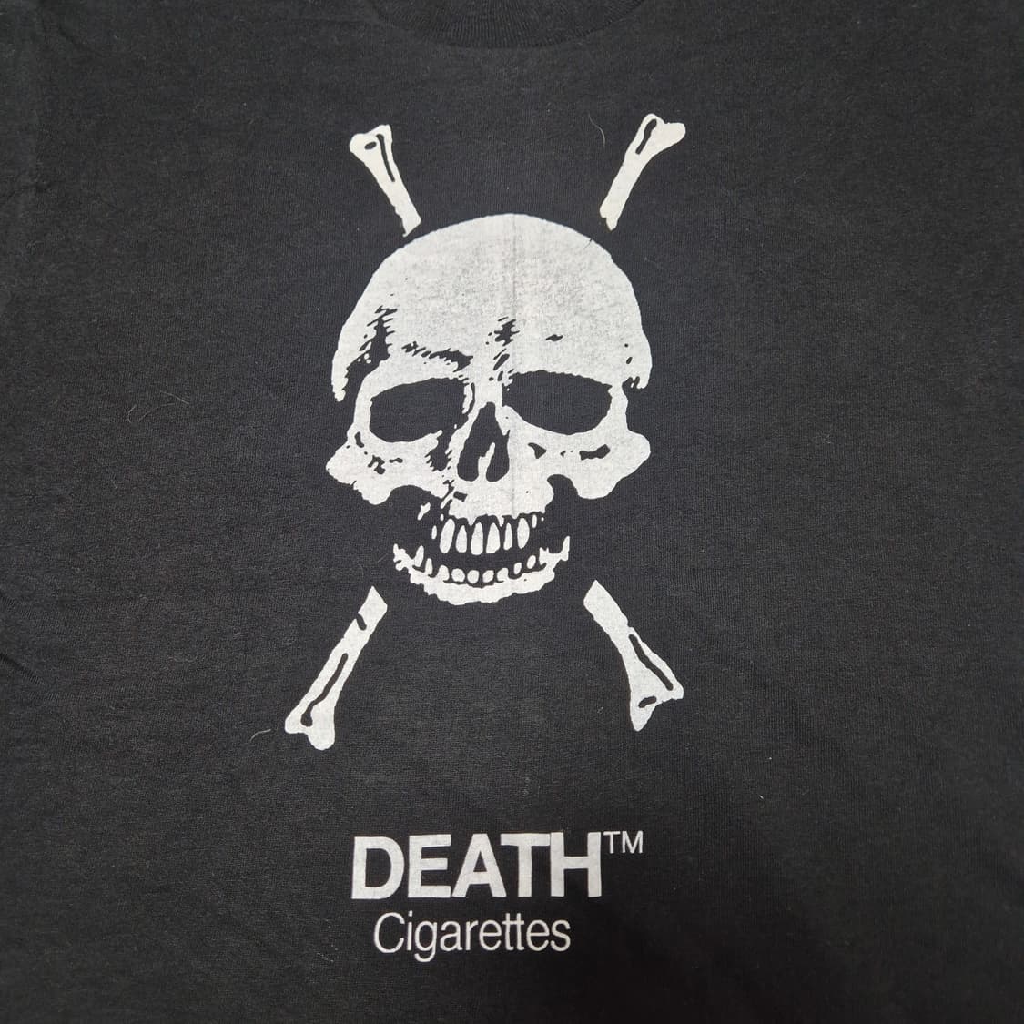 90s 빈티지 Death Cigarettes 싱글스티치 티셔츠 (L) 상품이미지2