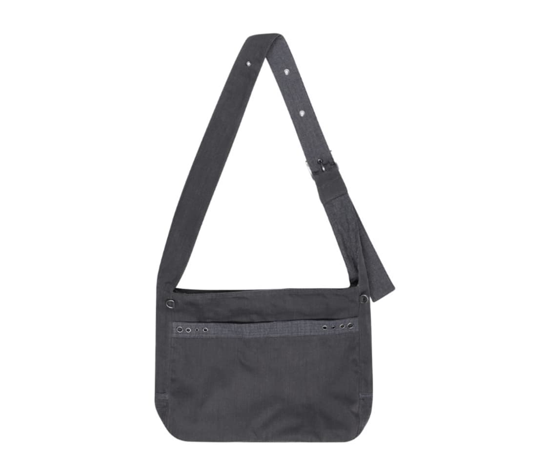 코이세이오 스트라이프 포인트 크로스 백 차콜 상품이미지1