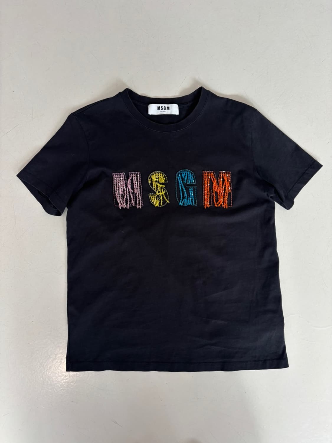 MSGM Beaded T-shirt 상품이미지2