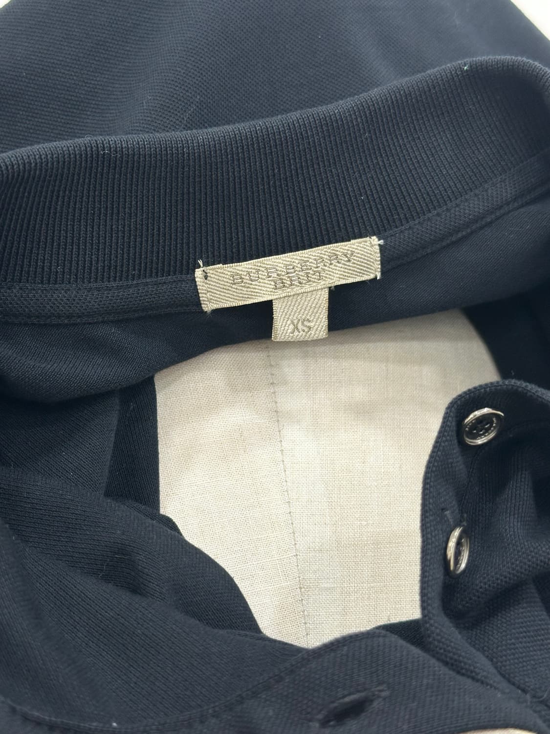 버버리 여성 블랙 반팔 상품이미지7